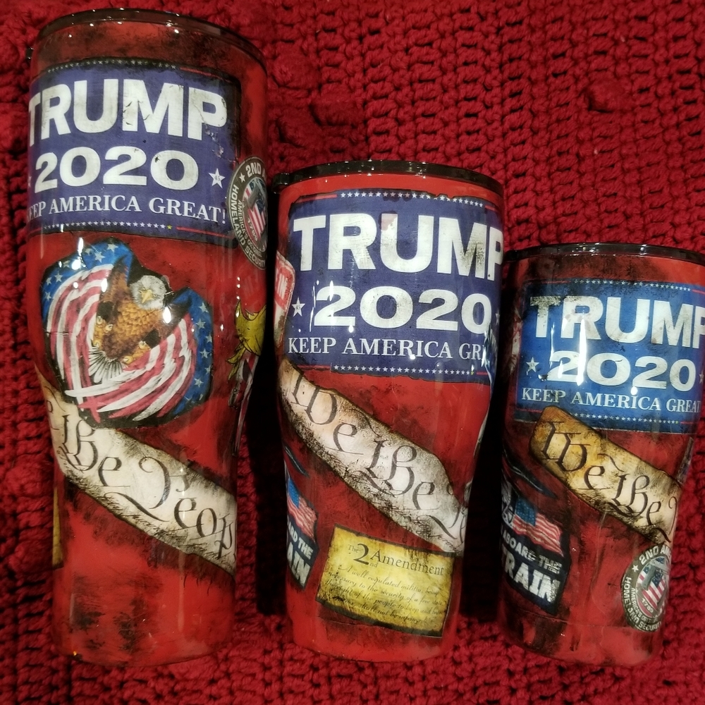 DESIGNER TRUMP 2020 TUMBLERS